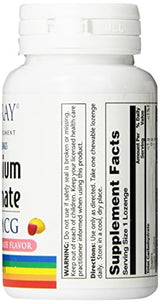 Pastillas de picolinato cromo Solaray 1000 mcg, 100 unidades