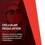 Protocolo para el equilibrio de vida - Vitamina A 25000 UI - Soporta la función inmunitaria saludable, antioxidación y proporciona soporte celular - 100 cápsulas blandas