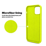 OTOFLY - Funda para iPhone 12 Pro Max de 6.7” (2020), serie sedosa y suave al tacto, silicona líquida suave de alta calidad, carcasa protectora de todo el aparato