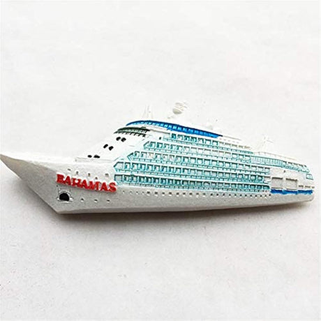 Imán para nevera de crucero Bahamas 3D resina