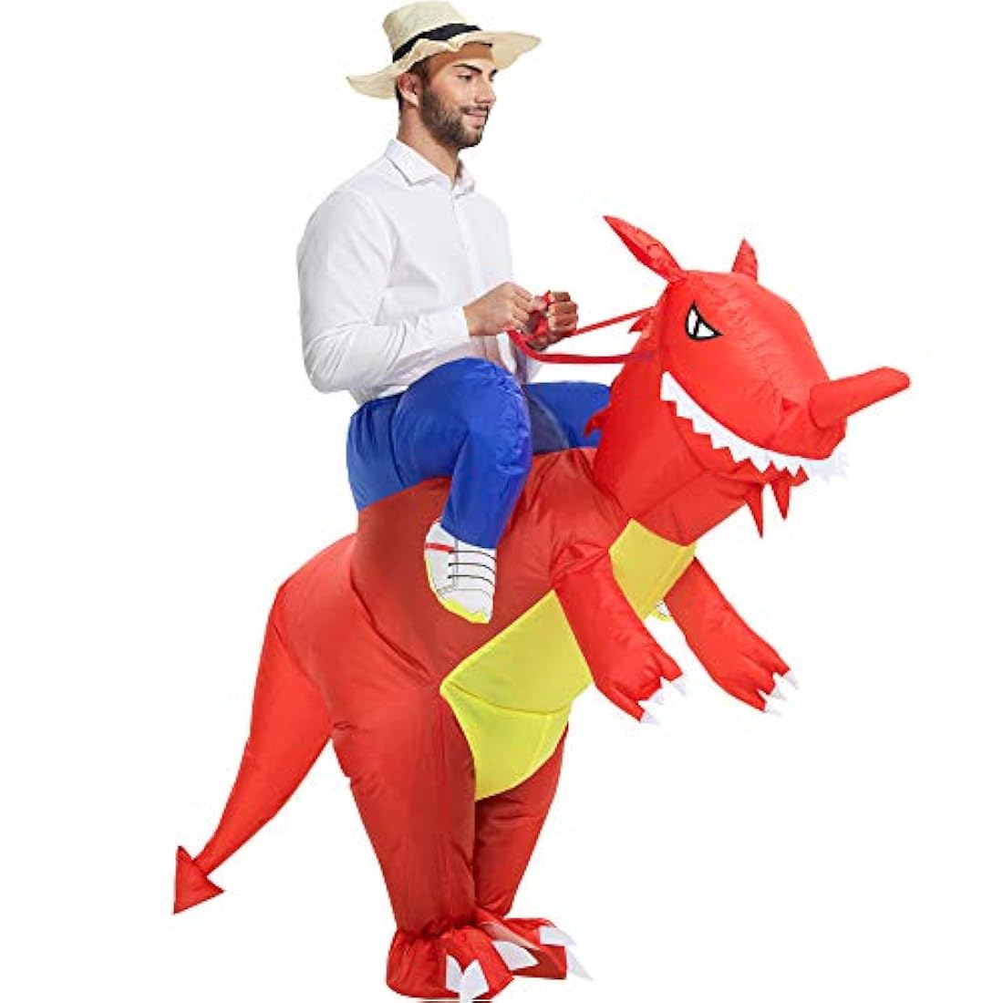 Disfraces Disfraz de dinosaurio inflable