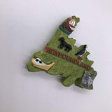 Imán para nevera en 3D Terranova  Tamaño 7 × 5 cm