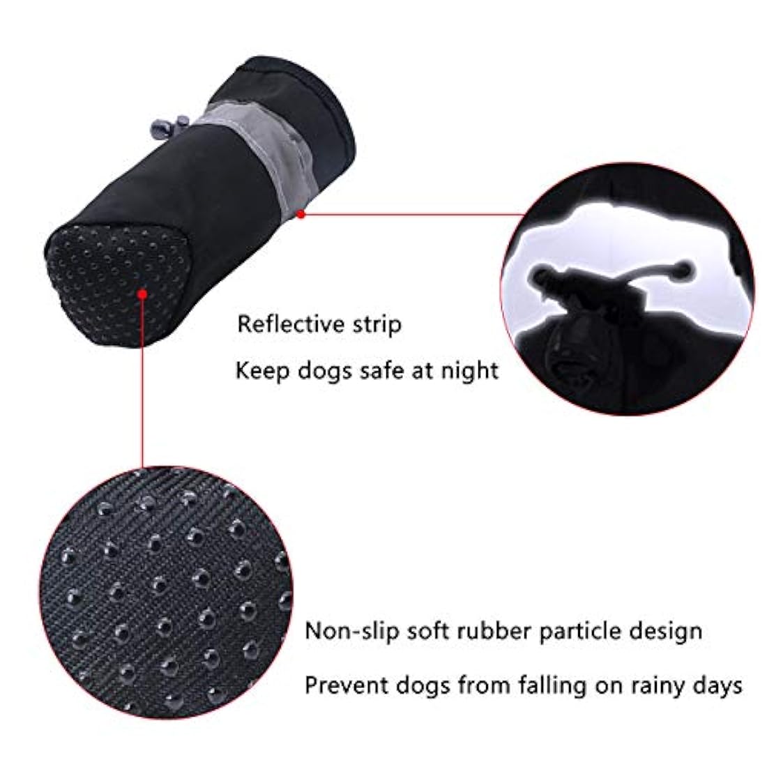 Botas protectoras para perro