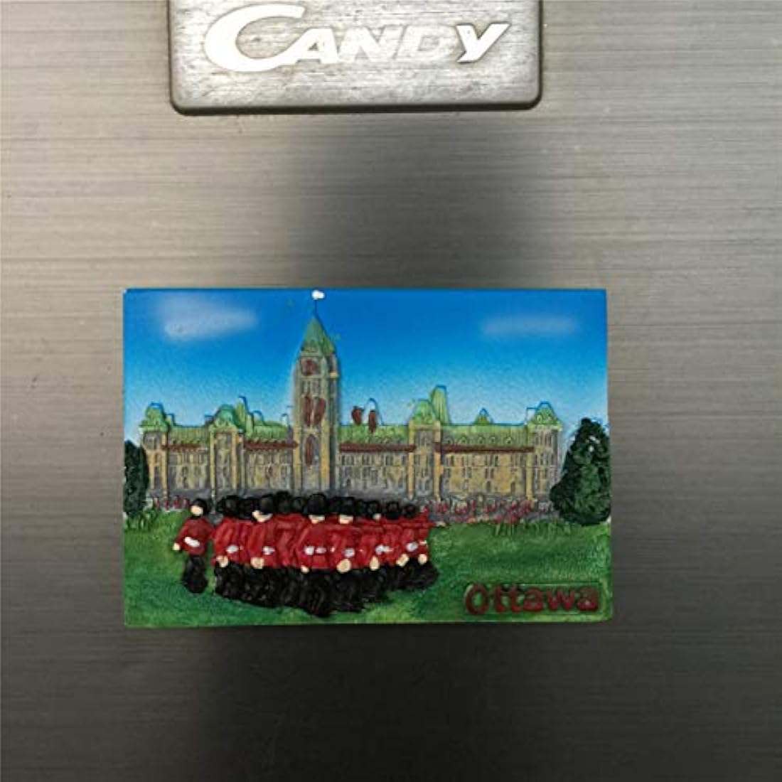 Imán de nevera de Ottawa - Canadá en resina 3D,