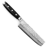 Enso HD Hammered Damasco Nakiri cuchillo de 6.5 pulgadas