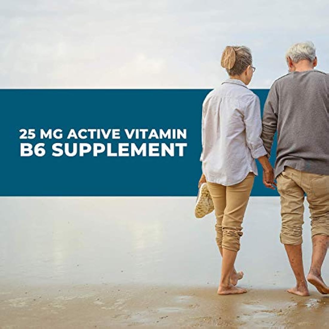 Seeking Health P-5-P, vitamina B, piridoxal-5-fosfato, suplemento de coenzima B6, apoyo a una función cognitiva saludable, sistema inmunológico y apoyo al metabolismo, fórmula vegana, 100 cápsulas vegetarianas*