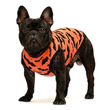 Fitwarm XOXO - Camisa de Pascua 100% algodón para perros, ropa romántica para perritos del 4 de julio, ropa patriótica para perros, camiseta para cachorros, chaleco para mascotas, camiseta sin mangas para gatos
