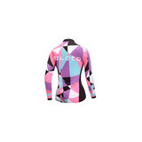 Camiseta de mujer para ciclismo reflectante forro polar Talla S