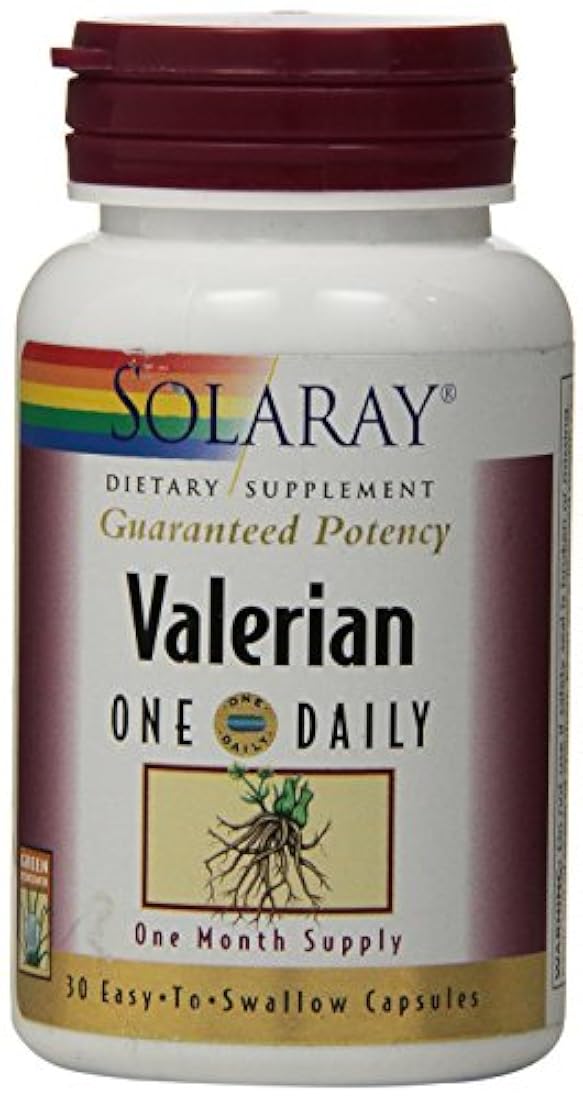Solaray Uno diario Valeriana Extracto 300 mg 30 Count
