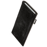 fitBAG Fusion - Funda a medida para Samsung Galaxy S22 Ultra, fabricada en Alemania, funda fina de piel de napa con forro de microfibra para limpieza de pantallas