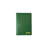 Porta Documentos y Tarjetas de piel para pasaporte verde