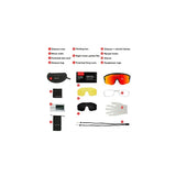 Lentes deportivos de ciclismo polarizadas