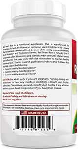 Mejor Naturals Rojo Levadura Arroz Nivel de 1200 mg Tablet