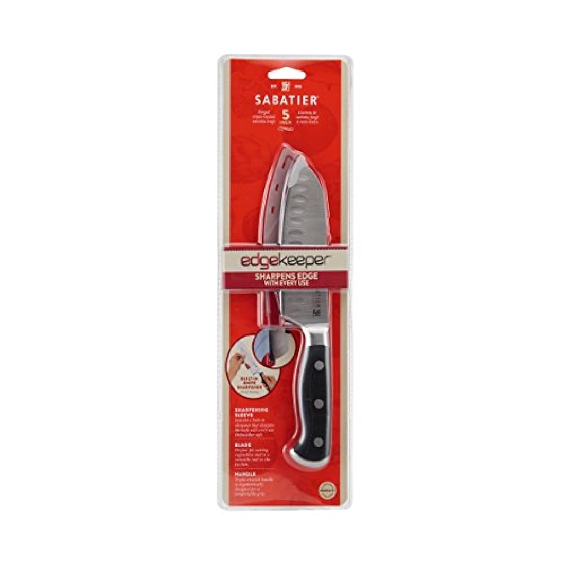 cuchillo forjado de acero inoxidable  SABATIER