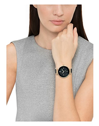 Reloj de pulsera con detalles de diamantes para mujer
