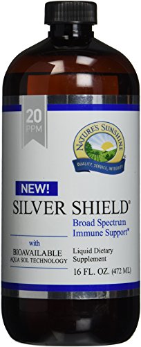 Nature’s Sunshine Silver Shield con Aqua Sol (20 ppm)
