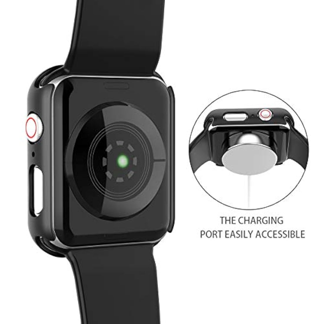 Carcasa rígida compatible con Watch Series 5 Series 4  44MM