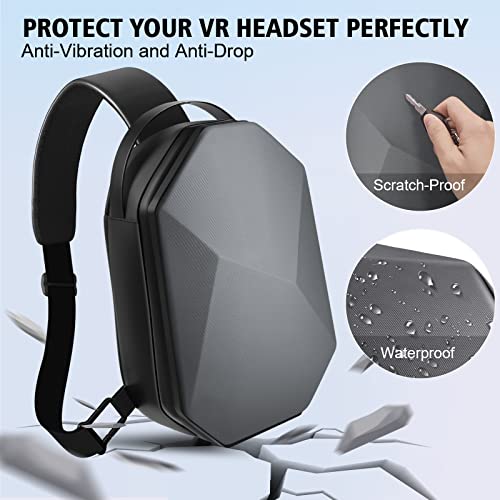 Funda de transporte para auriculares Meta/Oculus Quest 2 VR