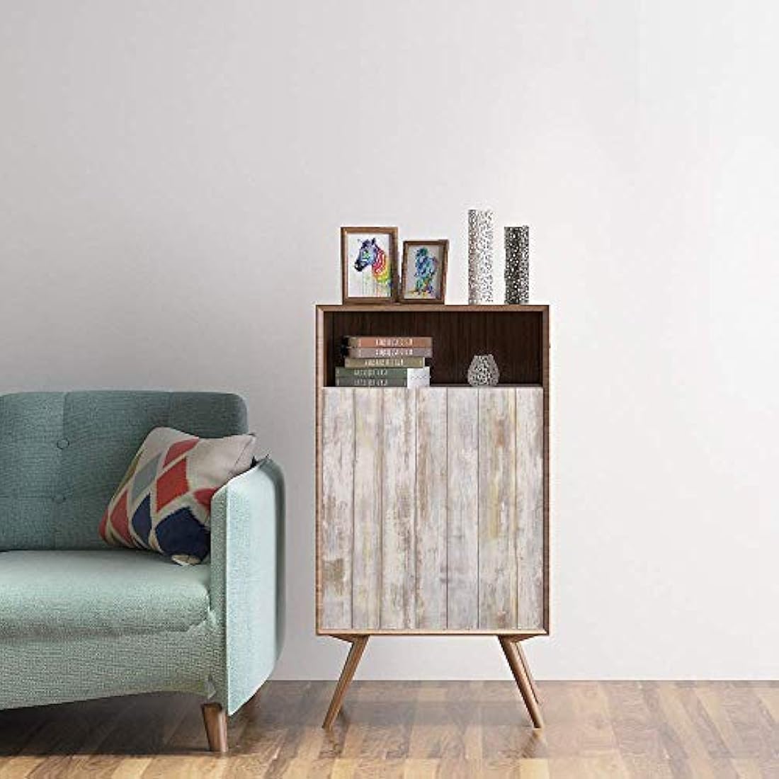 Papel Vinilo autoadhesivo tipo madera (120.08x17.13x0.03)