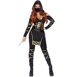 Disfraces Disfraz de ninja de 5 piezas, S