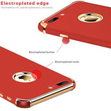 Funda para iPhone 8 Plus, ultrafina, flexible, mate