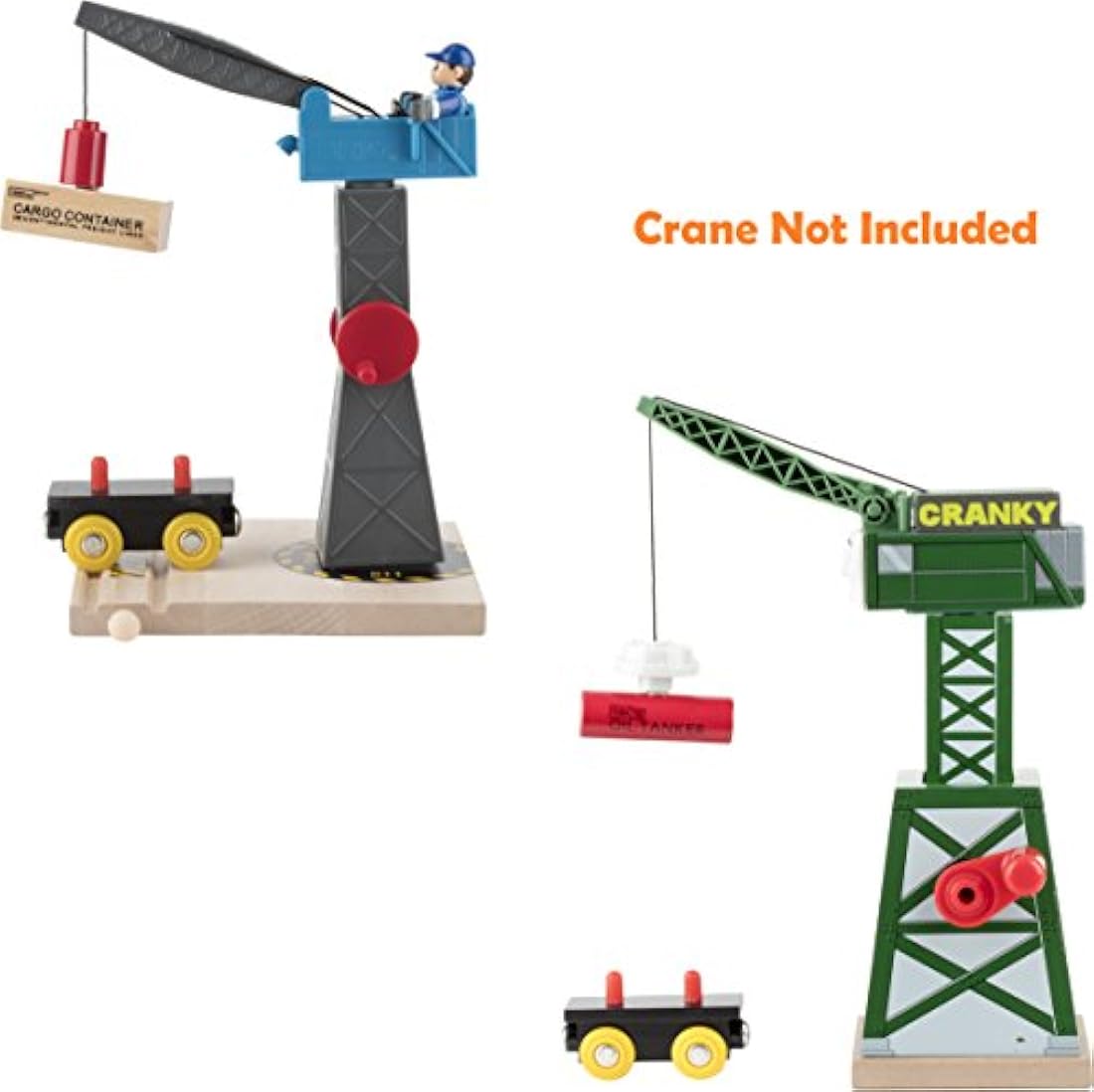 Juego de tren de madera de 12 piezas magnético