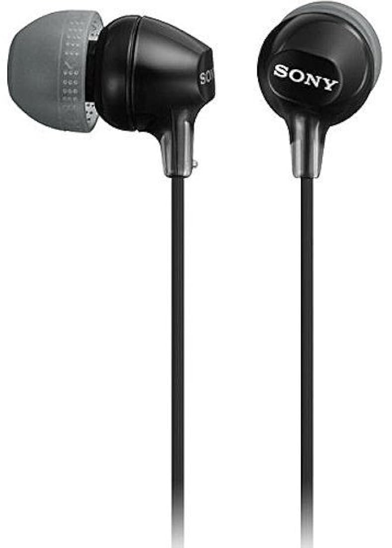 Sony MDR-EX15LP-BLACK - Auriculares in-ear con cable