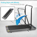 Caminadora digital plegable de ejercicio SereneLife SLFTRD60