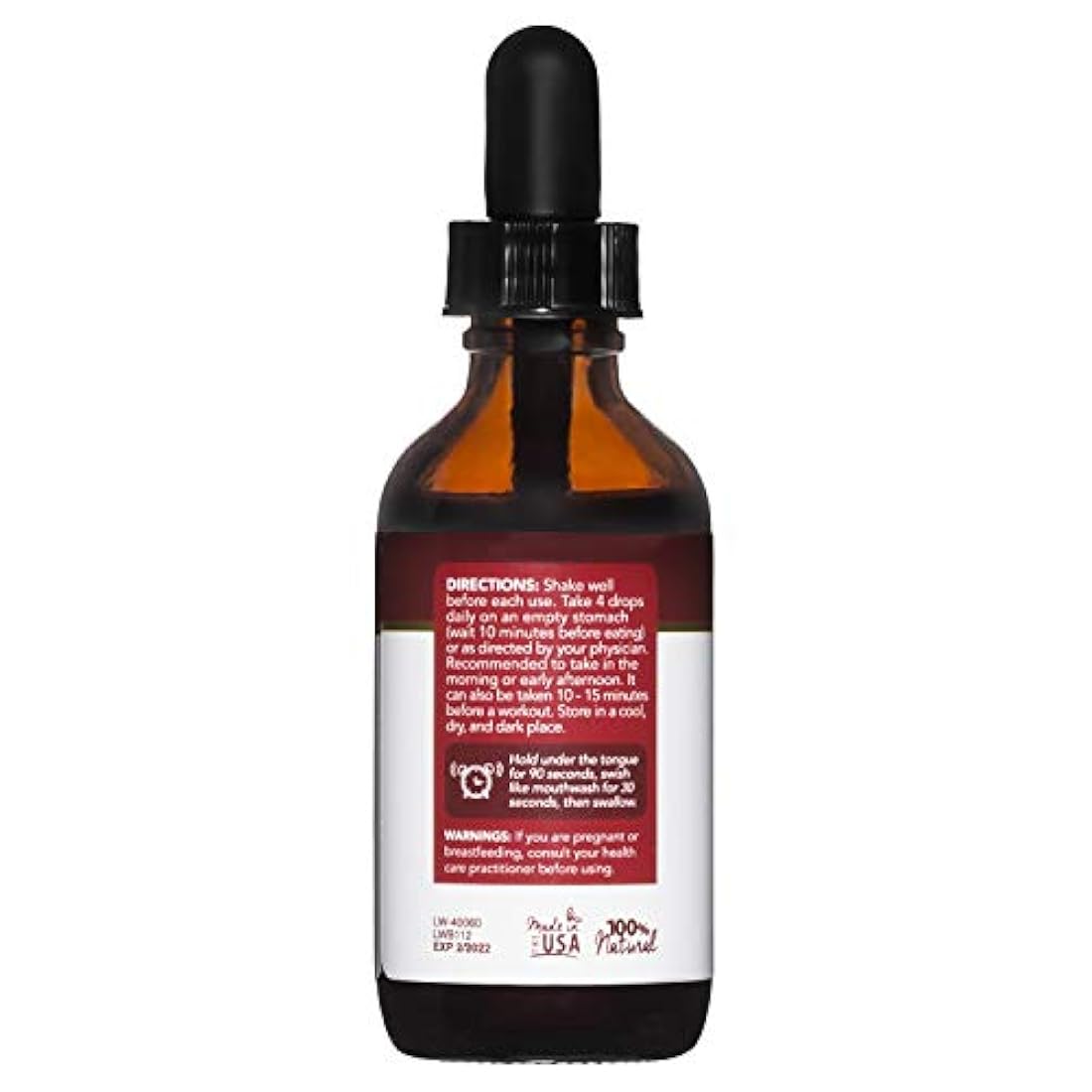 Líquido B12 Vitamina Sublingual – Complemento de Vitamina