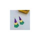Aretes colgantes de borla  para mujer