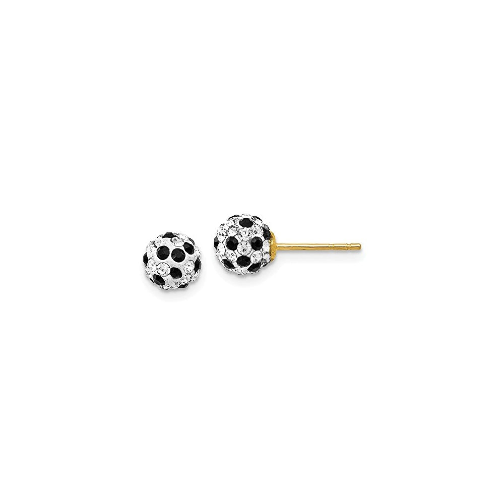 Aretes oro amarillo para muejeres