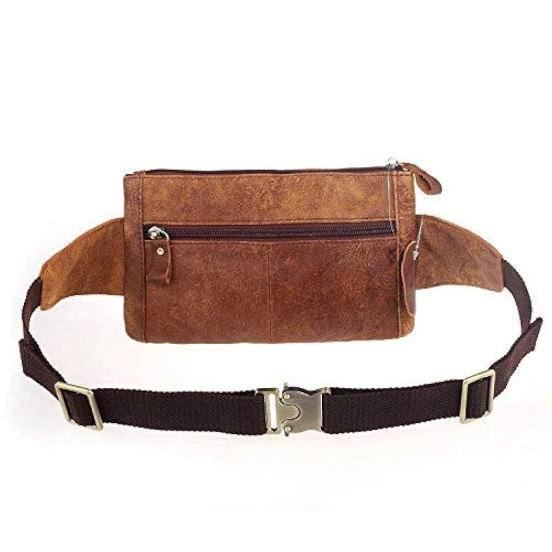 koala unisex de piel auténtica color marrón