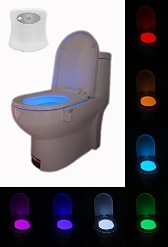 Toilet LED Nightlight, activada por movimiento