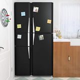 Papel de vinilo decorativo negro mate (12 x 120)