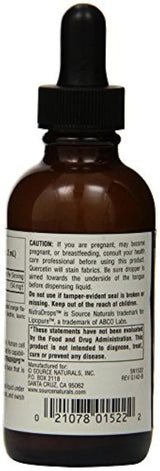 SOURCE NATURALS Quercetina Nutradrops, 2 onzas líquidas