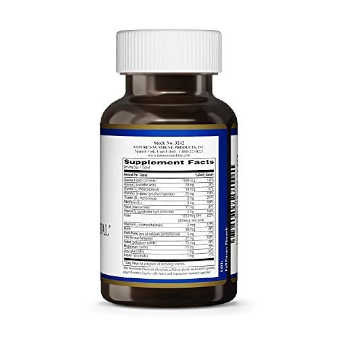 Prenatal 120 tabletas de la naturaleza
