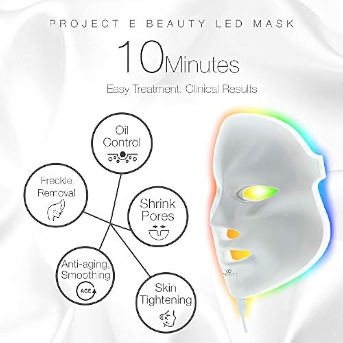 Máscara Project E Beauty de fotón para el rejuvenecimiento