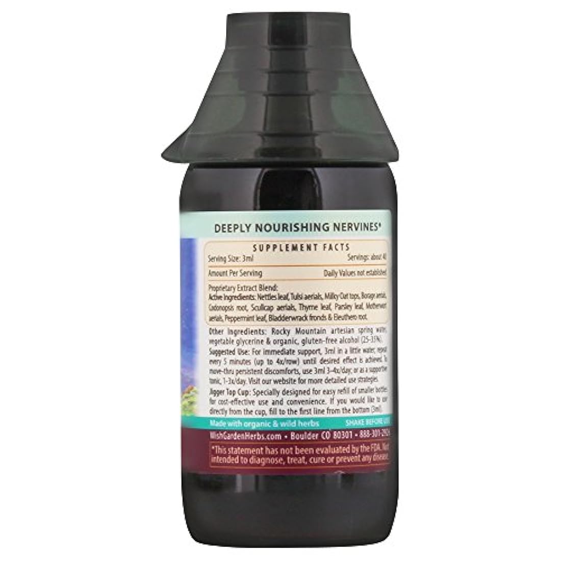 Organic Herbal Alivio del estrés