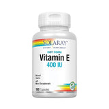 Solaray seco e 400 Lu Cápsulas, 100 Count