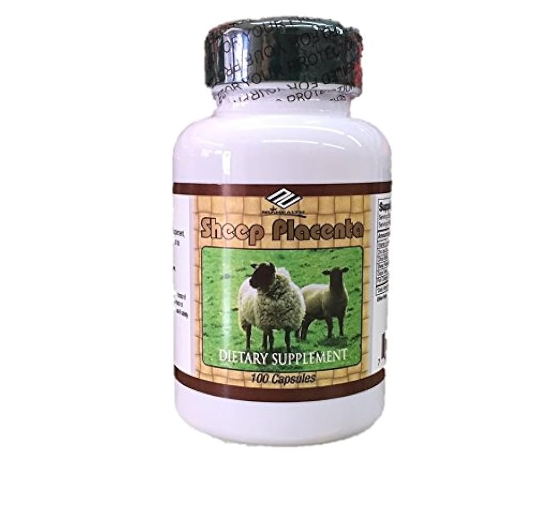 8 x Oveja placenta Complex 100 Cápsulas, hacer en EE. UU., fresco, nuevo tema Buena producto.