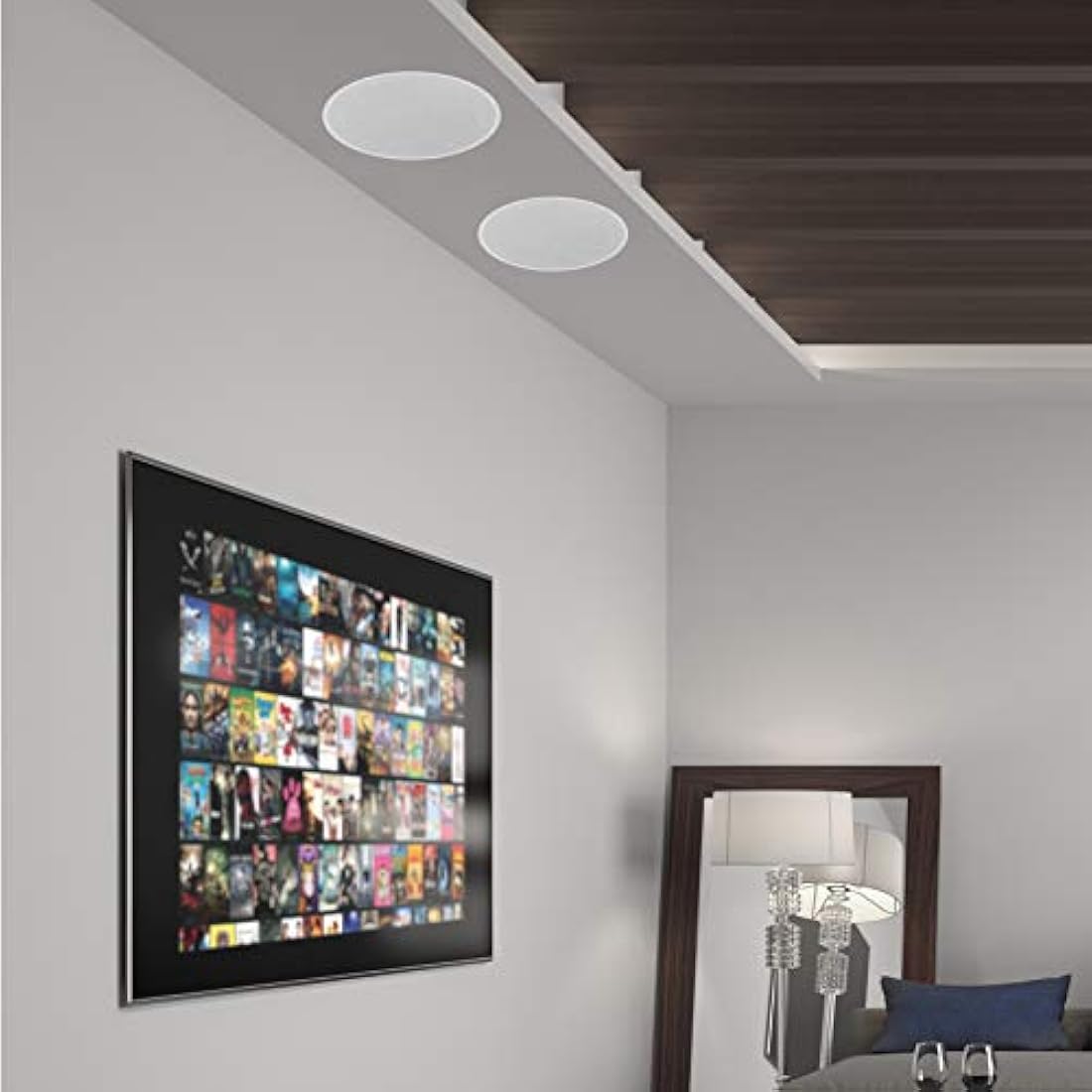 Parlantes de pared para techo PYLE-HOME PDIC68FG