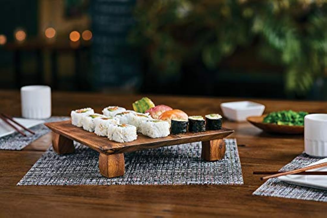 plato de sushi con pies talla única