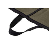QEES Pro Chef's Knife Roll (4 ranuras), bolsa de lona