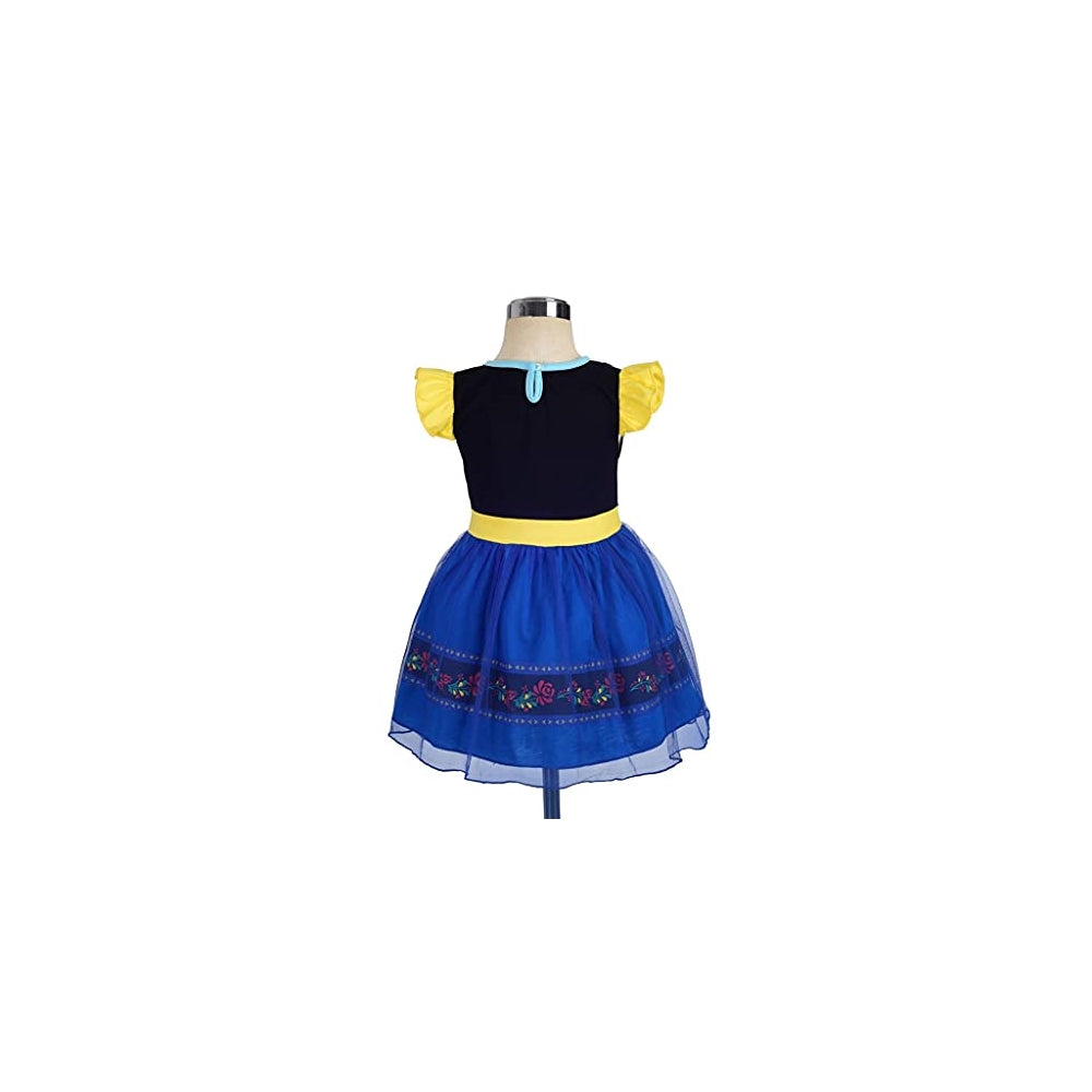 Vestido de princesa para Halloween para niñas pequeñas 12-24