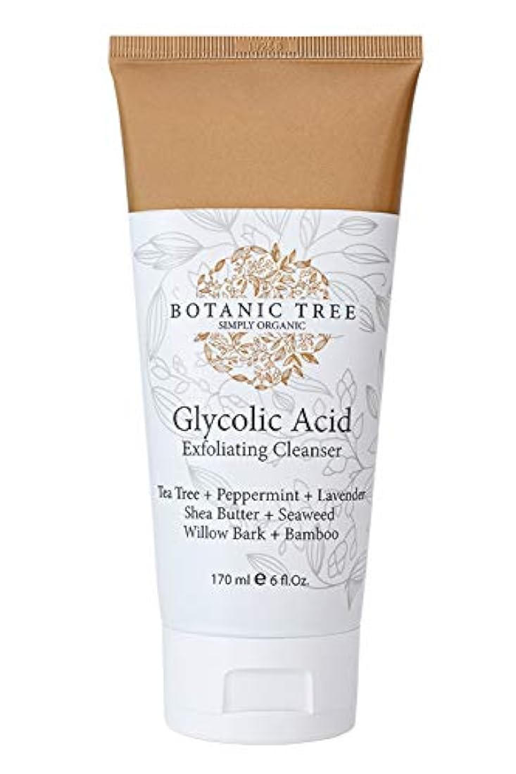 Limpiador exfoliante con ácido glicólico de 6 oz