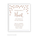 Carteles para bodas (8.5 x 11.0 in), color dorado, 1