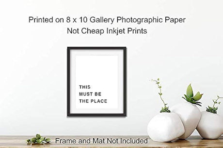 Decoración  para el hogar-Listo para enmarcar (8x10) Foto