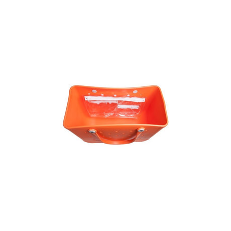 Bolsa de mano extra grande impermeable y lavable anaranjado