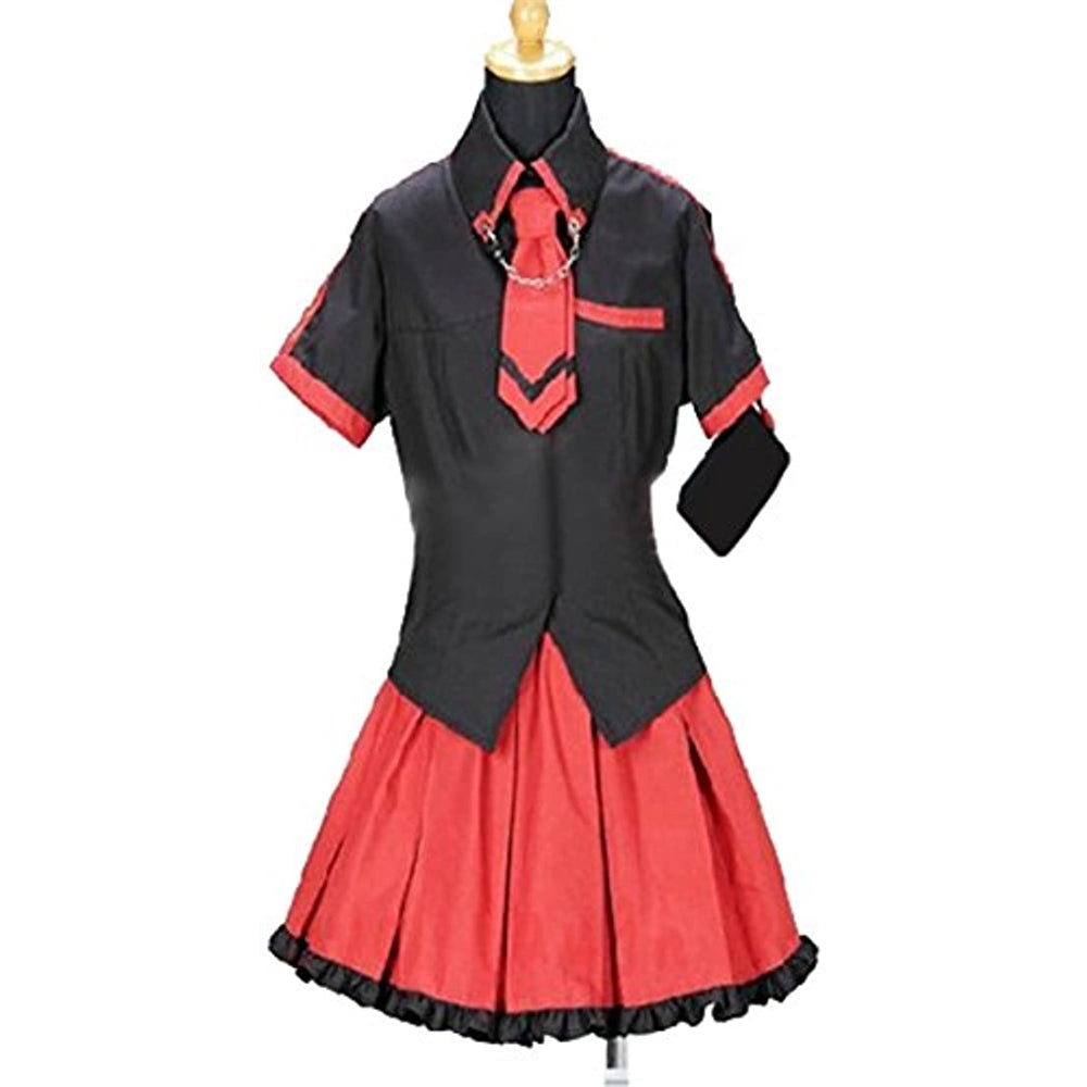 Disfraces Blood C Saya Kisaragi rojo oscuro