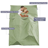 Saco de dormir para viaje, camping, ligero, transpirable